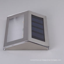 Energia Solar 2 LEDs Ao Ar Livre À Prova D &#39;Água Jardim Caminho Escadas Lâmpada Luz de Poupança de Energia LEVOU Lâmpada de Parede Solar Quente Branco Frio Branco